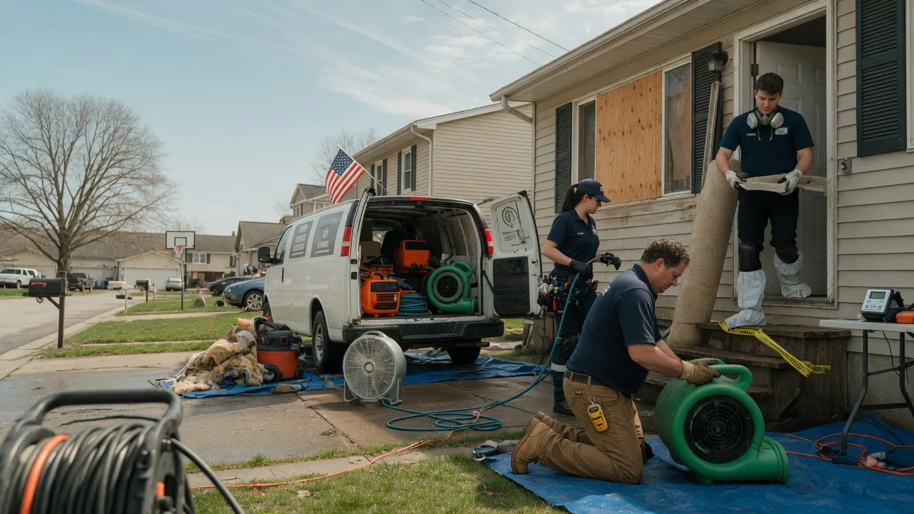 Water Damage Restoration in Bovina, TX near me